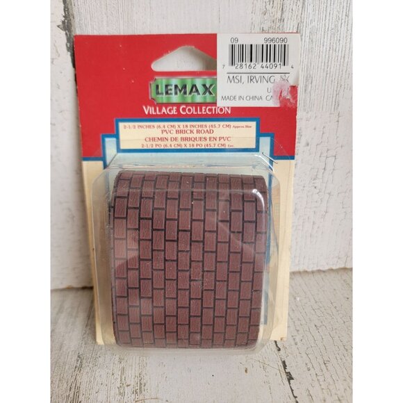 Lemax NEW PVC brick road village accessory Xmas - Picture 1 of 6